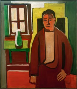 Man Standing by the Window by Karl Tratt