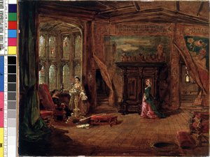 The interior scene by Karl Zimmermann