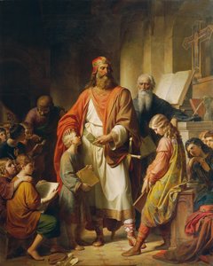 Charlemagne Scolds the Bad Students