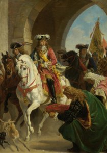 Entry of Charles III into Madrid 1710 by Karl von Blaas