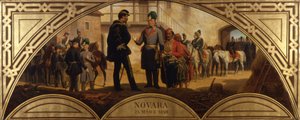 Episode after the Battle of Novara 1849 by Karl von Blaas