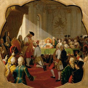 First Promotion to the Military Maria Theresa Order 1758