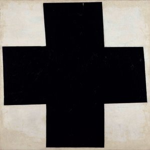 Black Cross by Kazimir Severinovich Malevich