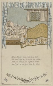Elsie Marley Has Grown So Fine by Kate (after) Greenaway