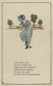 Little Betty Blue by Kate (after) Greenaway