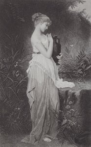 Psyche and Vase (engraving)