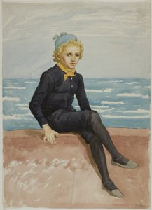 Eddie at the Seashore by Kate Greenaway