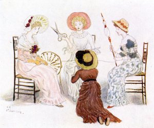 Kate Greenaway Before the Fates by Kate Greenaway