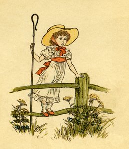 Little Bo-peep by Kate Greenaway