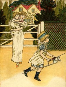 Ride a cock-horse by Kate Greenaway