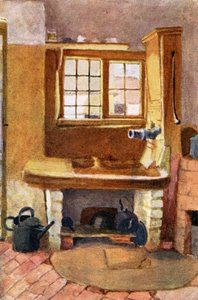 The Kitchen Pump, Rolleston by Kate Greenaway