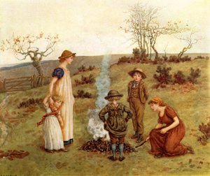 The Stick Fire by Kate Greenaway