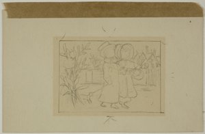Two Figures Walking