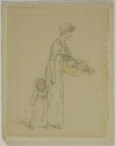 Woman with Child by Kate Greenaway