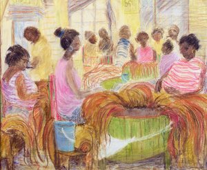 Cigar Factory, Havana by Kate Yates