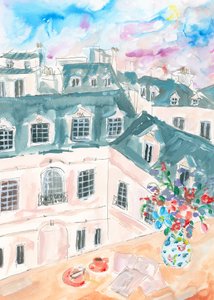 Parisian Rooftop by Katharina Puritscher