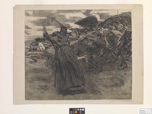 Outbreak by Käthe Kollwitz