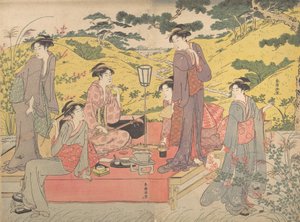 A Picnic Party at Hagidera, late 18th-early 19th century
