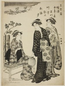 The Tanabata Festival, from the series "Amusements of the Five Festival Days" by Katsukawa Shuncho