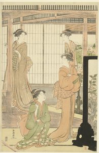 Preparations for the Doll Festival by Katsukawa Shuncho