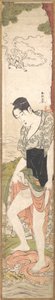 Young Woman Washing Clothes in the River, late 18th-early 19th century