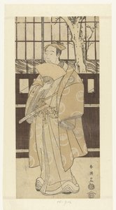 Actor Sawamura Sojuro III as Oboshi Yuranosuke by Katsukawa Shunei