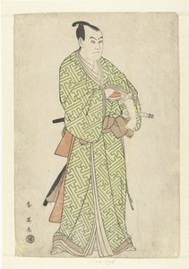 Actor Portrait of Sawamura Sojuro III as Kakogawa Honzo by Katsukawa Shunei