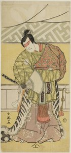 Actor Sakata Hangorō III as Takechi Mitsuhide in 