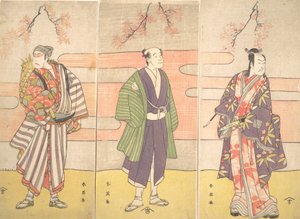 Three Unidentified Actors, ca. 1793