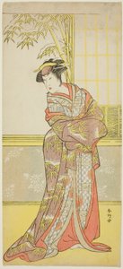 Actor Sanogawa Ichimatsu III Possibly as Masago Gozen in "A Courtesan