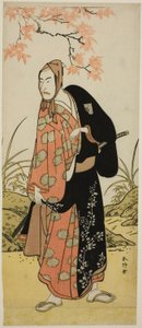 The Actor Ichikawa Komazo III as Katanaya Hanshichi in the Play Heike Hyobanki