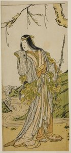 The Actor Segawa Kikunojo III as Yamauba in the Play Otokoyama Furisode Genji, Performed at the Kiri Theater in November 1785