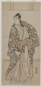 Ichikawa Monnosuke II as a Lord by Katsukawa Shunkō II