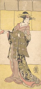 An Actor of the Segawa Line Tomisaburo as a Courtesan