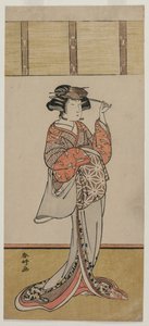 Iwai Hanshiro IV as Oiso no Tora by Katsukawa Shunko