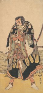 The Actor Ichikawa Danjuro V as a Warrior Near the Seashore