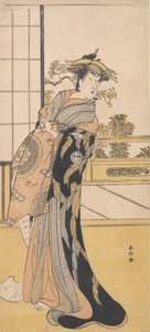 The Actor Segawa Kikunojo 3rd in a Female Role