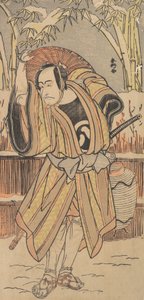 The Fifth Ichikawa Danjuro as a Man in Winter Apparel