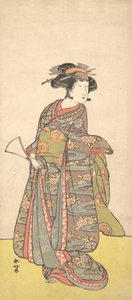 The First Nakamura Tomijuro as a Woman by Katsukawa Shunko