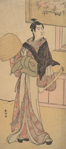 The Third Sawamura Sojuro in the Role of Shirai Gonpachi, 2nd month, 1788 by Katsukawa Shunko