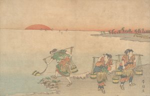 Three Water Carriers at the Shore