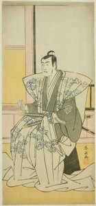 The Actor Matsumoto Koshiro IV as Hatakeyama Shigetada in the Play Edo no Fuji Wakayagi Soga, Performed at the Nakamura Theater in the First Month, 1789