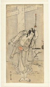 Actor Bando Mitsugoro I in the Role of Umeomaru by Katsukawa Shunsho