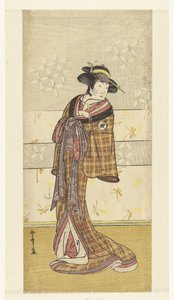 Actor Iwai Hanshiro IV as Courtesan