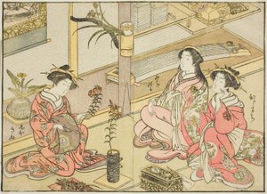 Courtesans of the Kadotsutaya (from the Book 