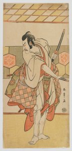 Kabuki Actor Ichikawa Danjuro V, Edo period by Katsukawa Shunsho