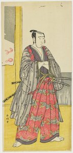 Sawamura Sojuro III as Yazama Jutaro, c. 1789 by Katsukawa Shunsho