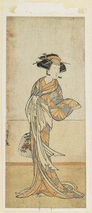Segawa Kikunoju in a Female Role, late 18th century by Katsukawa Shunsho