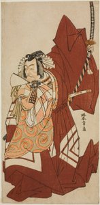 The Actor Ichikawa Danjuro V as Hannya no Goro in the Play 