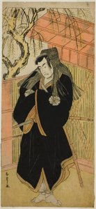 The Actor Matsumoto Koshiro IV as Matsuo-maru in the Play Sugawara Denju Tenarai Kagami, Performed at the Nakamura Theater in the Fourth Month, 1779